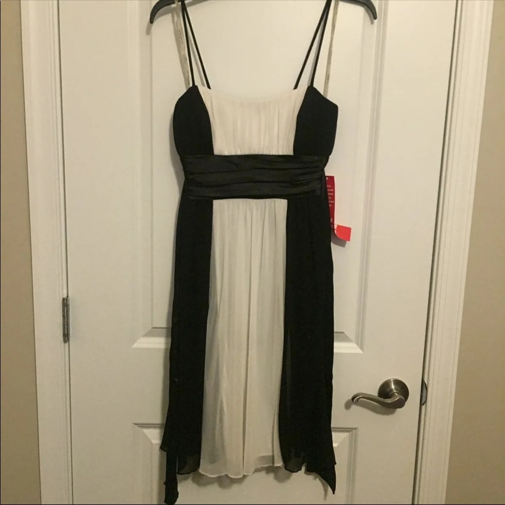 Black and White Dress